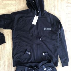 BCBG Black Suit Sweater And Pants