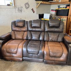 Leather Couch