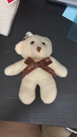 Teddy bear keychain