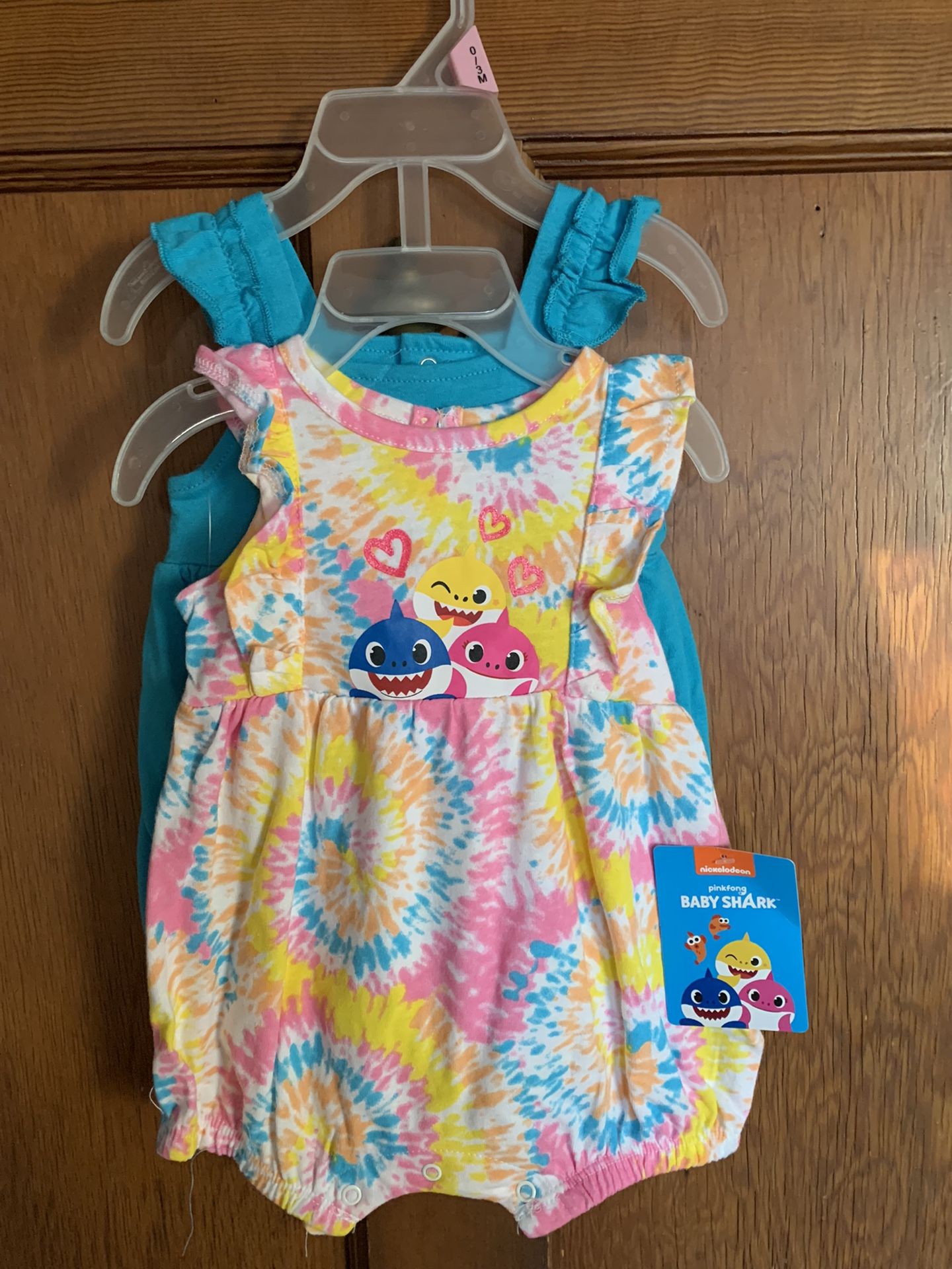 Baby Shark Baby Clothes Set