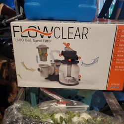 New 1500 Gal Sand Filter Pump For Swimming Pool Or Whatever U Choose