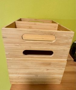 Storage Organizer-Bamboo