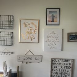 Wall Decor Five Dollars Each