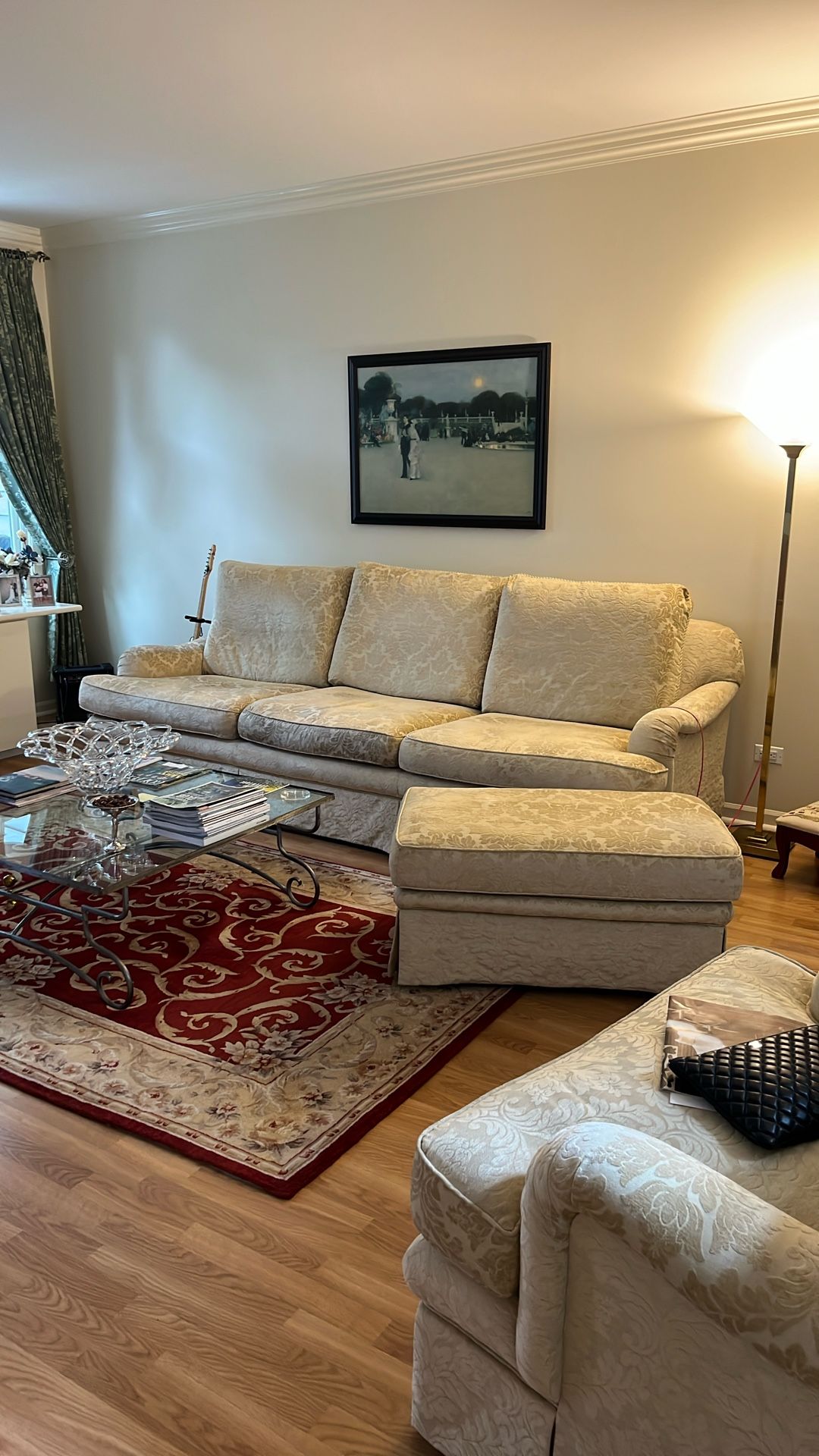 Sofa And Ottoman From Betty M Showroom In Merchandise Mart