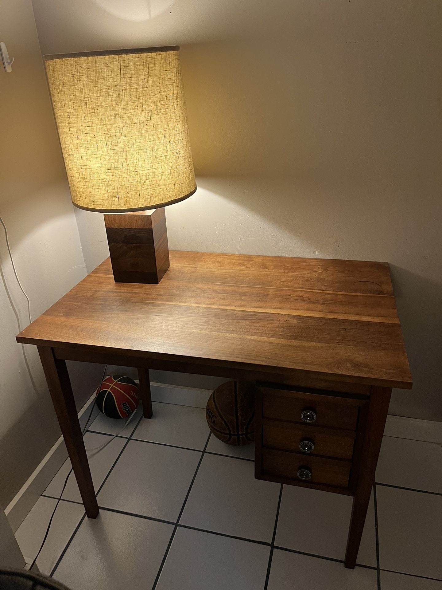 MCM Teak Writing Desk