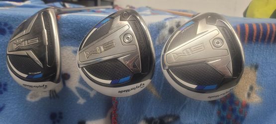 Taylormade 3 and 5 wood 4 hybrid