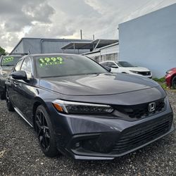 2024 Honda Civic Touring. Starting At 2k Down 