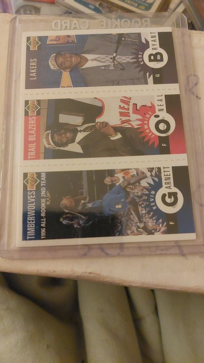 Kevin Durant Rc Auto, Kevin Garnet/kobe Bryant Rc, Shaq Rc And Pre Rc Lot/nba Legends Rc Sp/paralells Jason Kid Certified Becket Auto