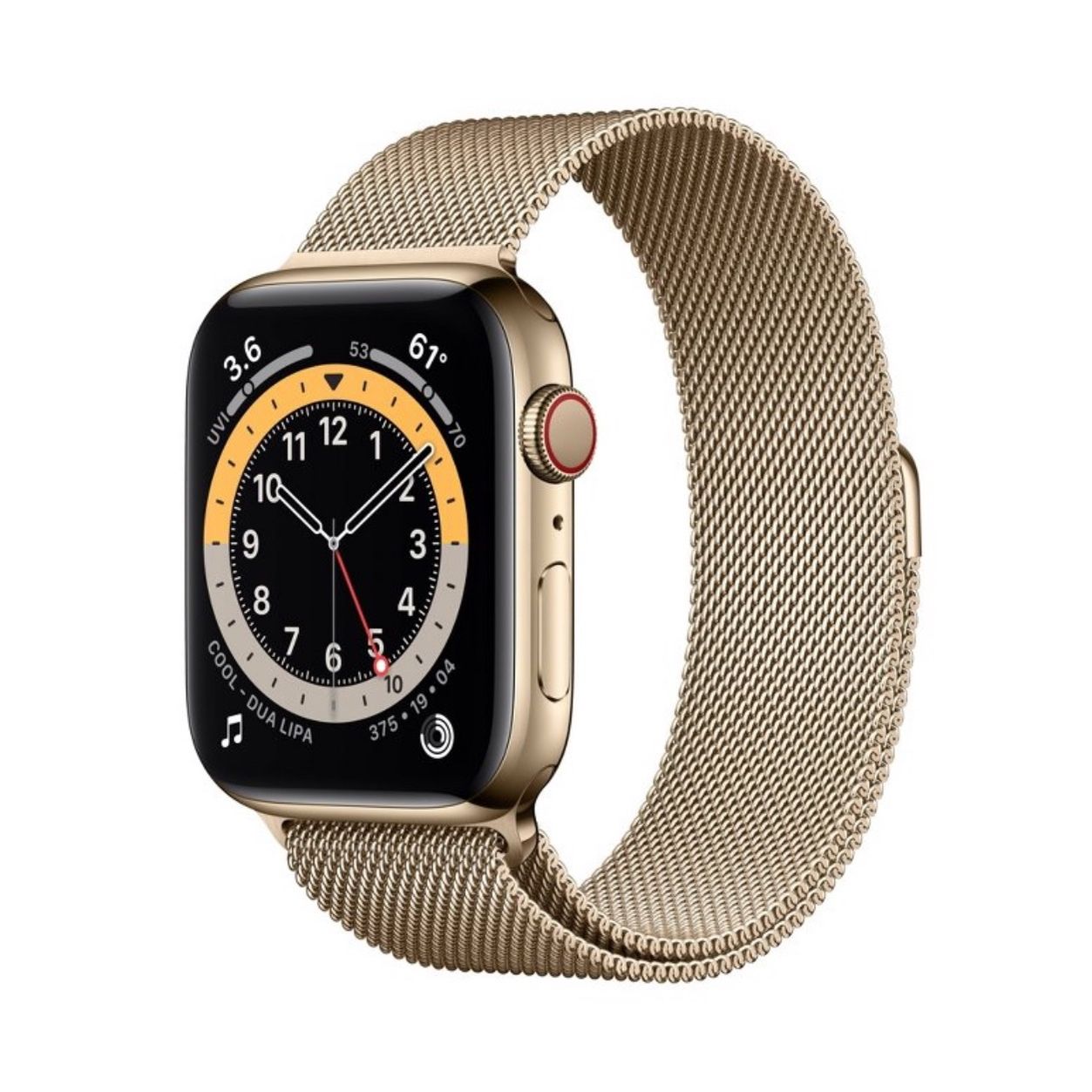 Apple Watch Series 6 44mm, Gold, Stainless Steel