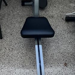 Sunny Health & Fitness Compact Adjustable Rowing Machine