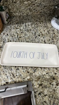 Rae Dunn “Fourth of July” platter