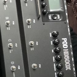 Line 6 POD 500x Amp Modeler Effect Processor