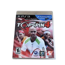 PS 3 Top Spin 4 CIB