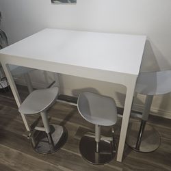 Dining Table With Stools