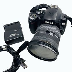 Nikon D40x DSLR Camera Black + Sigma AF 10-20mm Lens