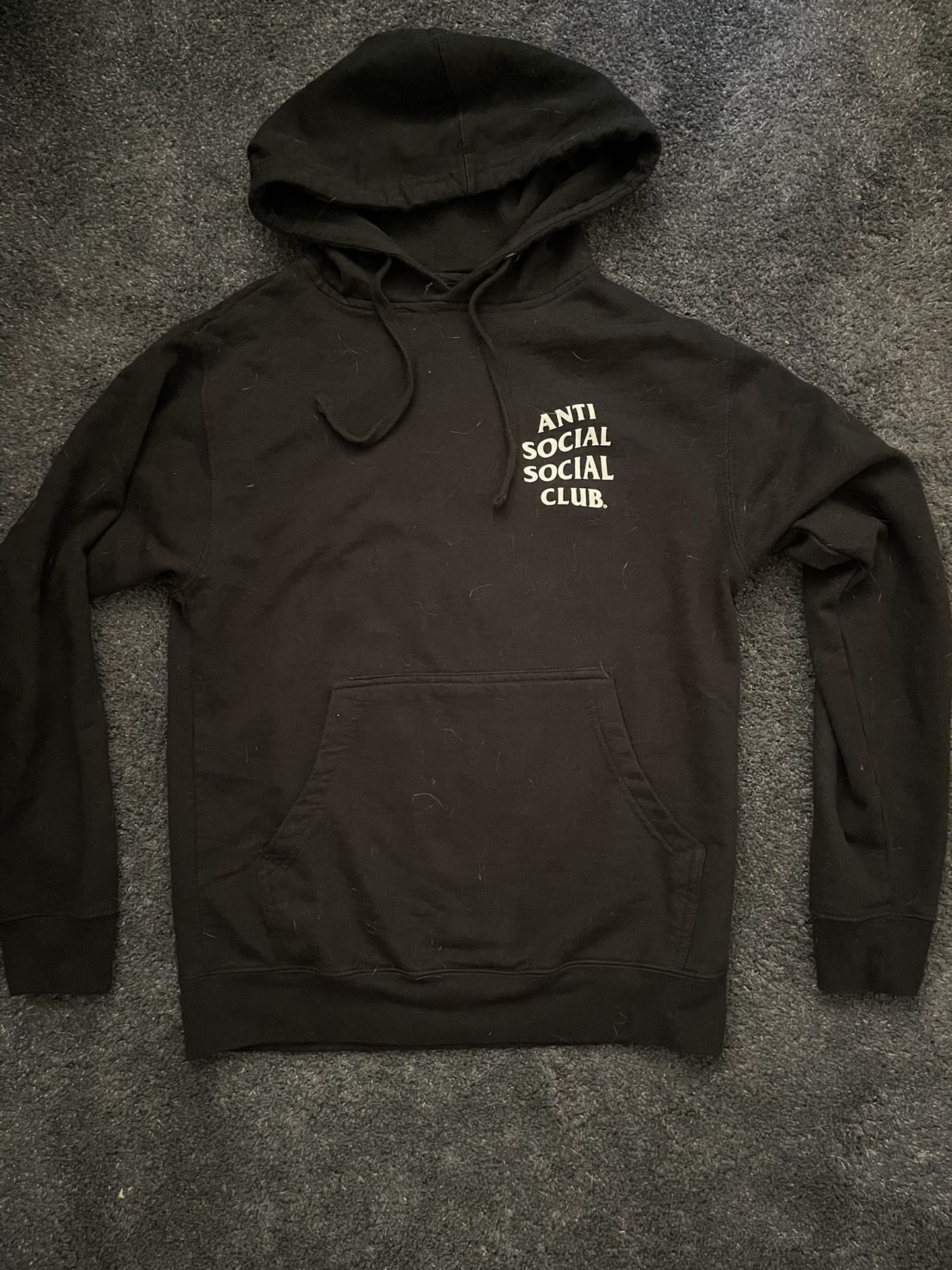 Black Anti Social Club Hoodie