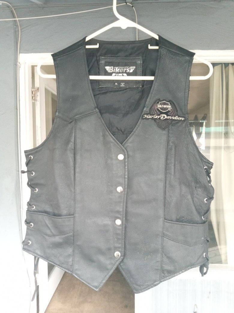 Harley Davidson Leather Vest