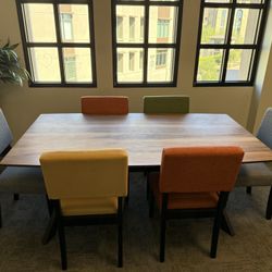 Table and Chairs 42x72