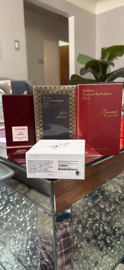 AirPod Pros 2nd Generation, TOM FORD LOST CHERRY, Maison Francis Kurkdjian Paris Baccarat Rouge 540,