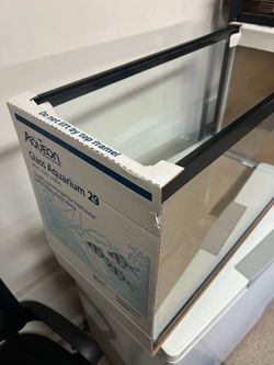 Brand new aqueon 29 gallon glass fish tank