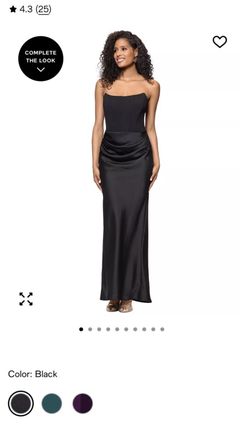 Macy’s Corset Black Dress