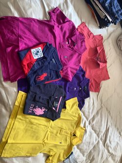 Polo shirts kids size 6 - $5 each