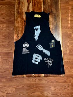 Darc Sport/Bruce Lee Collab Men's Black Muscle Tank-Top