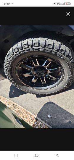3 Black Sierra Rhino Rims