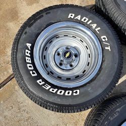 15 Inch Chevy Rally Wheels