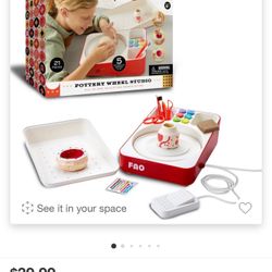 Fao Schwartz Pottery Wheel Studio Sculpting Workstation