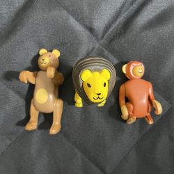 Vintage Fisher-Price Little People Circus Train Animals 1973