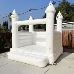 White Bounce House Jumper For Sale!