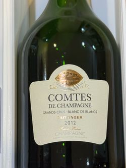 2012 ⁠Taittinger Comtes de Champagne