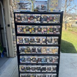 Funko Pop Display Shelves – Holds 80 Front / 160+ Doubled