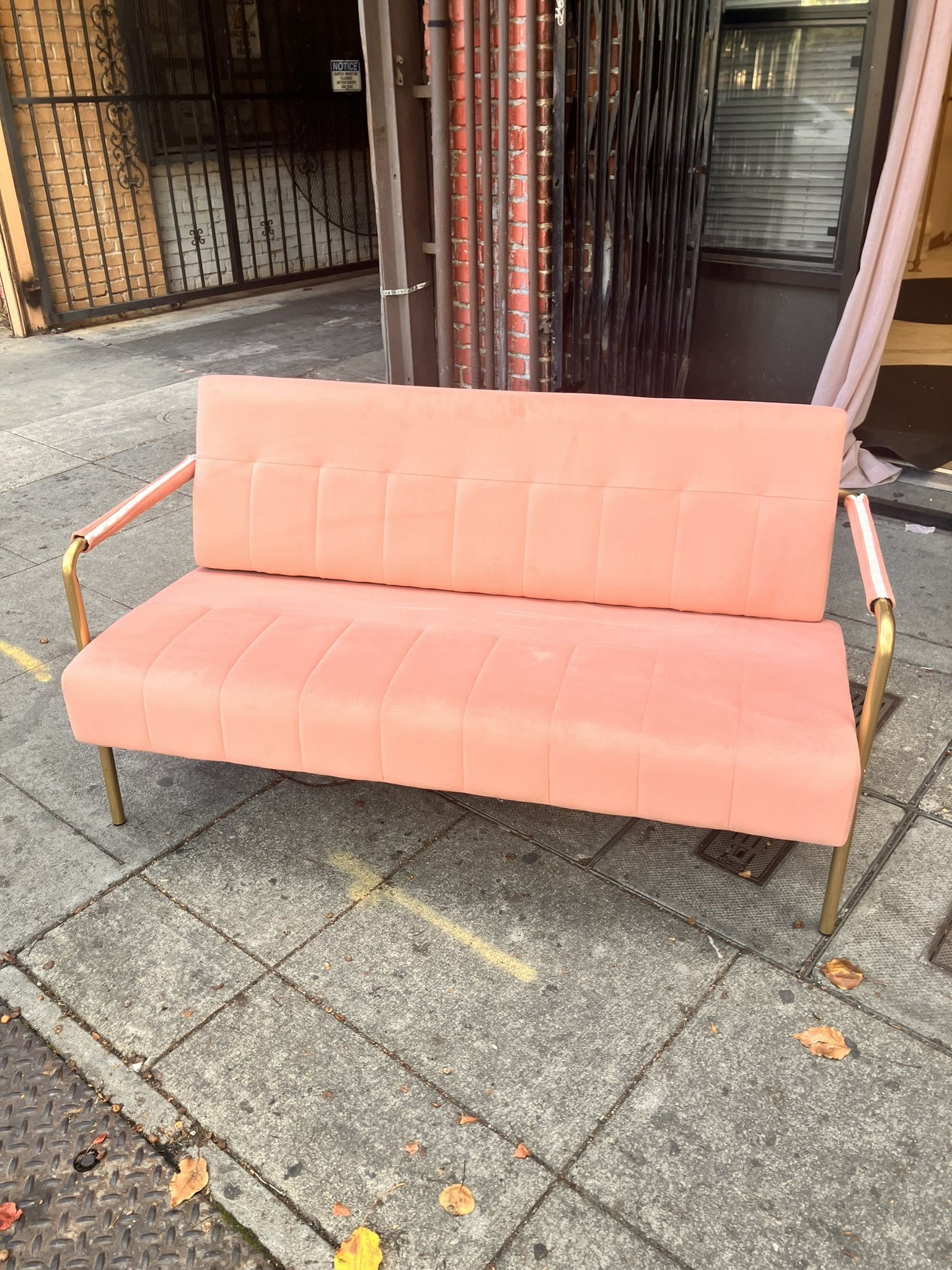 Meduim Pink Couch (velvet)