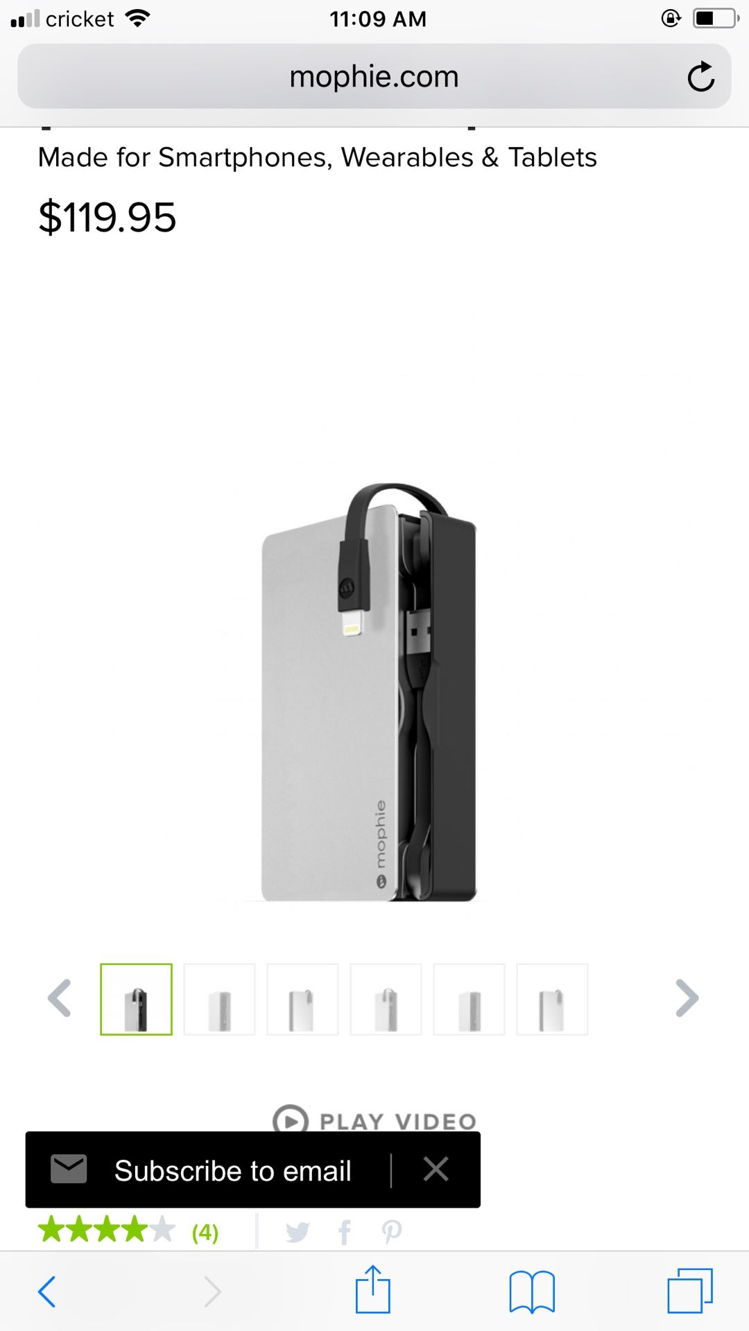 I phone portable charger