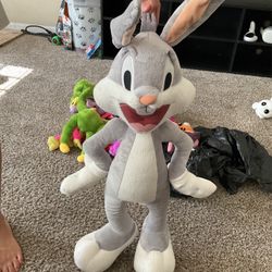 Bugs Bunny Six Flags stuffed animal