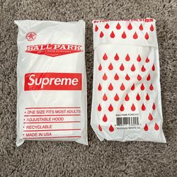 Supreme Ballpark Rain Poncho 2x