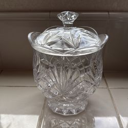 Noritake Glass candy jar