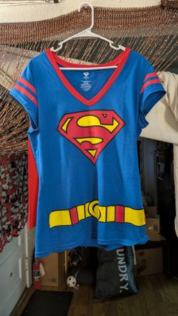 Superman Shirt W/Cape