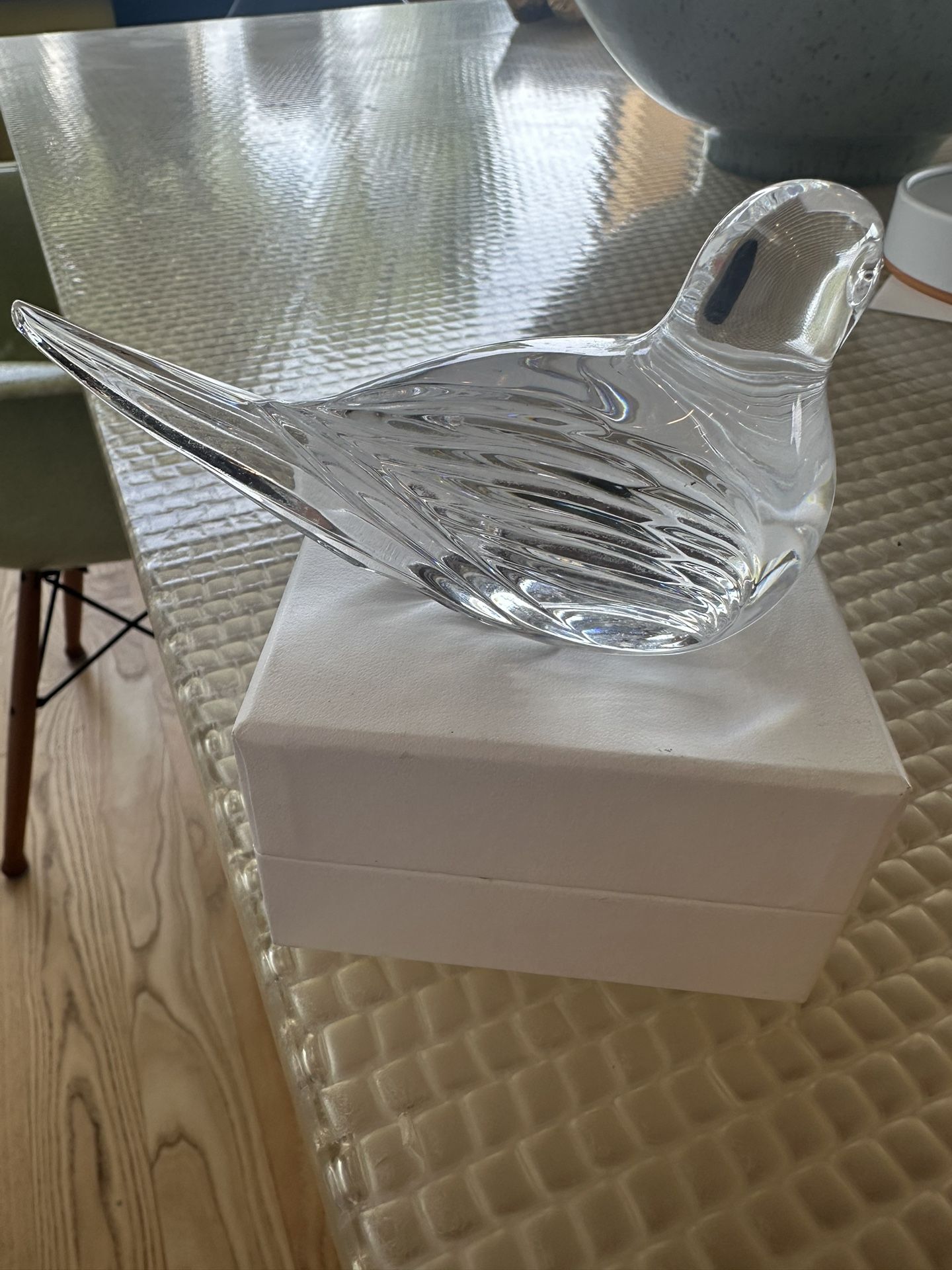 Waterford dove Paperweight