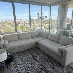 Crate & Barrel Sectional 