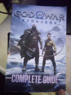 Playstation 4 God Of War Complete Strategy Guide Book 