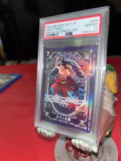 PSA 10 Luffy-Tarou ST18-005 SR SP A Fist of Divine Speed ONE PIECE Card Japanese