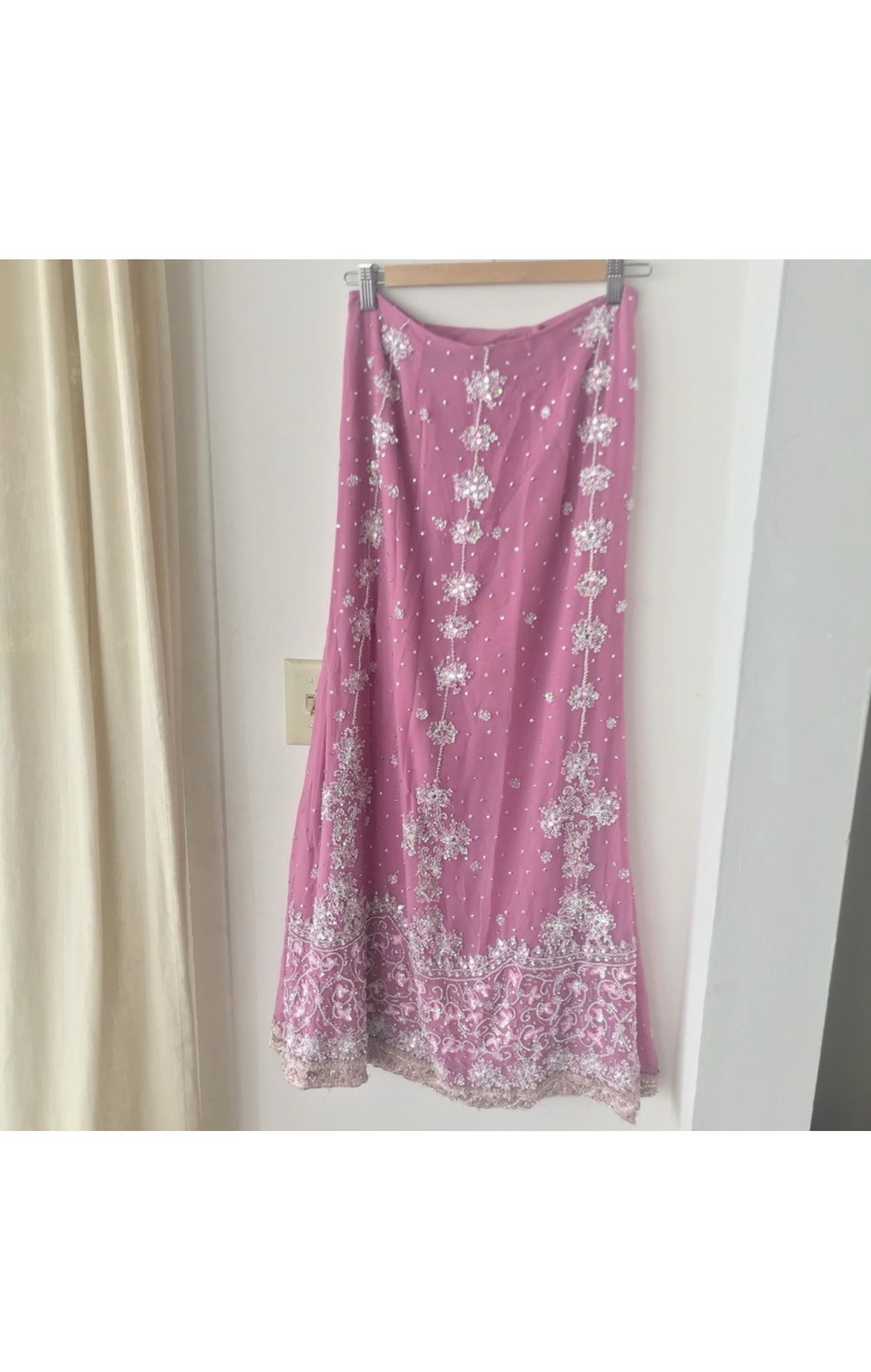 This coral pink Skirt