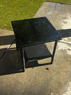 Small outside table
