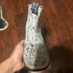 Botas Estilo Charro Pelo Negro 🐄