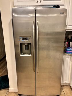 Fridge  double sided door.