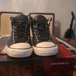 Leather Low Top Converses 