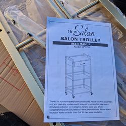 Omy salon trolley brand new